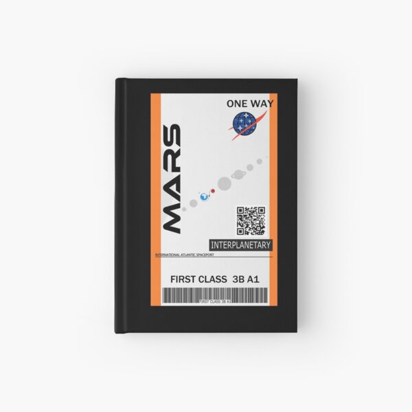 Item preview, Mars space ticket designed and sold by jc007.