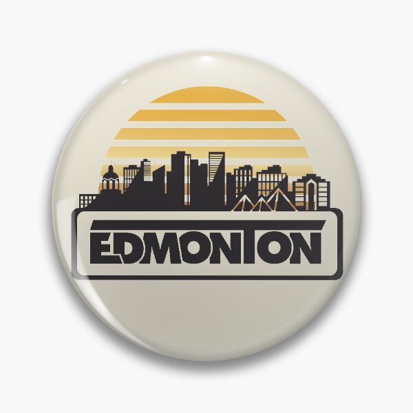 Item preview, Vaporwave Sunset over Edmonton designed and sold by kybeaty.