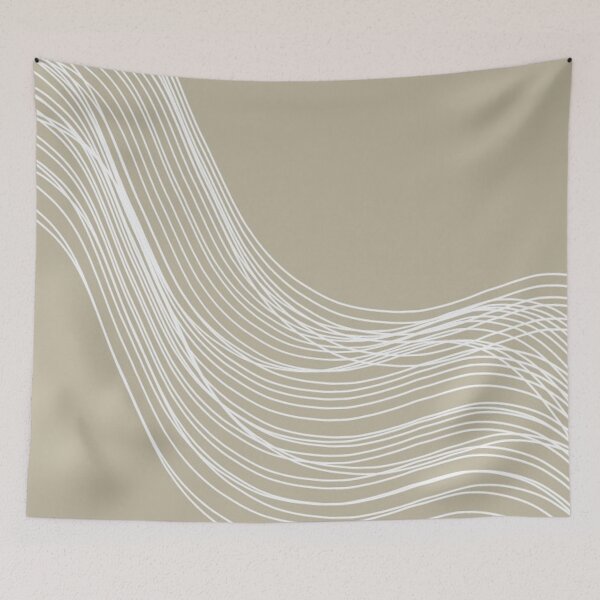 Item preview, Tan with White Lines designed and sold by Dots and Dashes  Co..