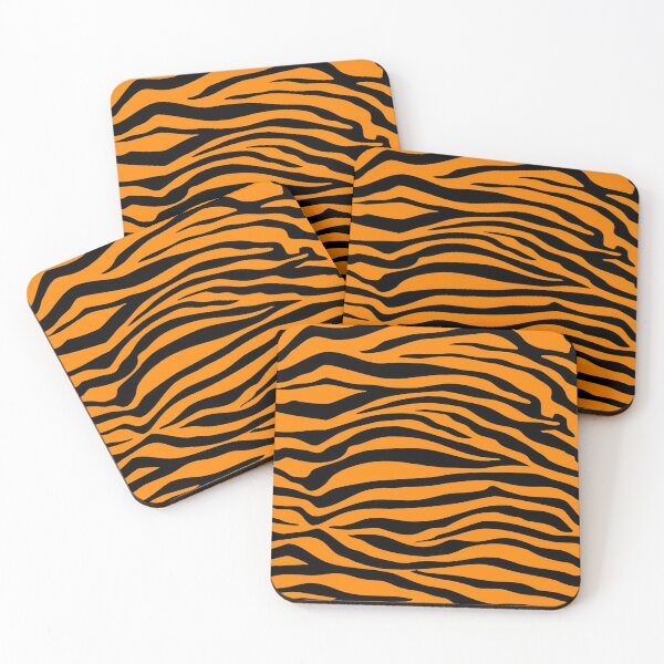 Item preview, Orange Tiger Stripes Cat Pattern Kitten Kittens Cats Kitty designed and sold by Draculaura2009.