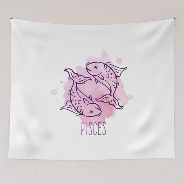 Item preview, Pisces Zodiac designed and sold by Dieowl.