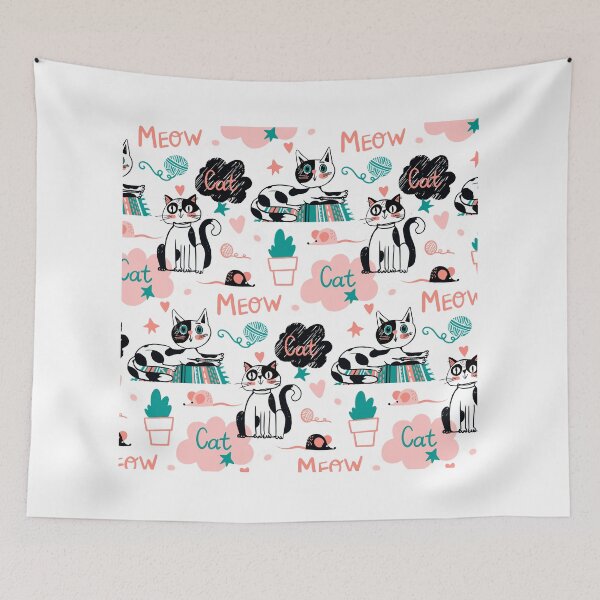 Item preview, Cat Pattern Home Safe designed and sold by artdesigner92.