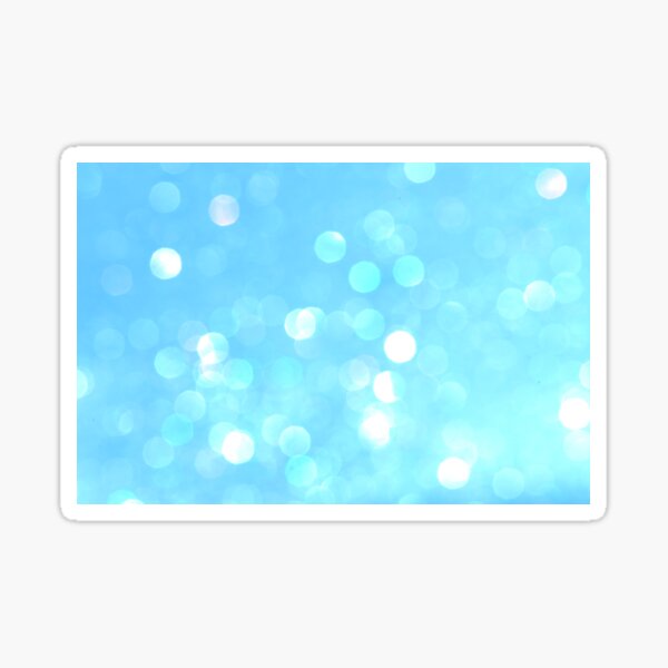 Item preview, Aqua Blue Bokeh designed and sold by newburyboutique.