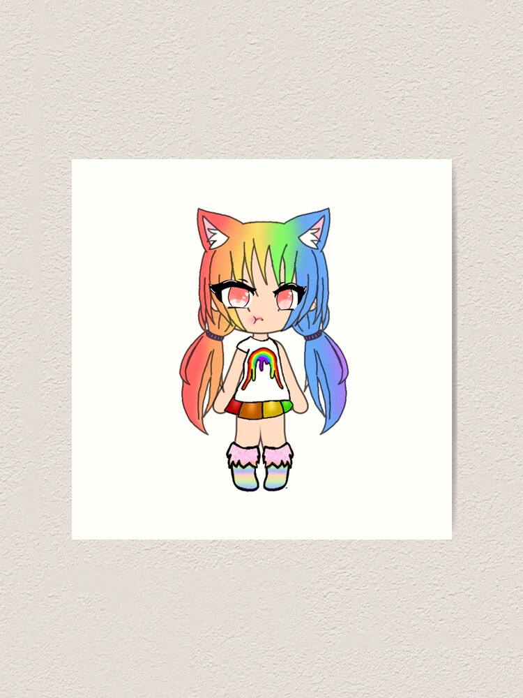 Gacha Life Edit Art Prints for Sale