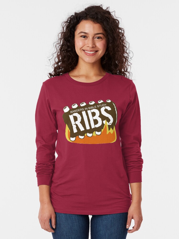 Alternate view of Rangers In Bible Study Long Sleeve T-Shirt