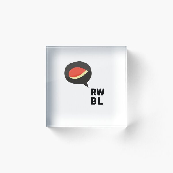 This is a slight tweak on the design that launched PRBY into the birding world. Acrylic Block