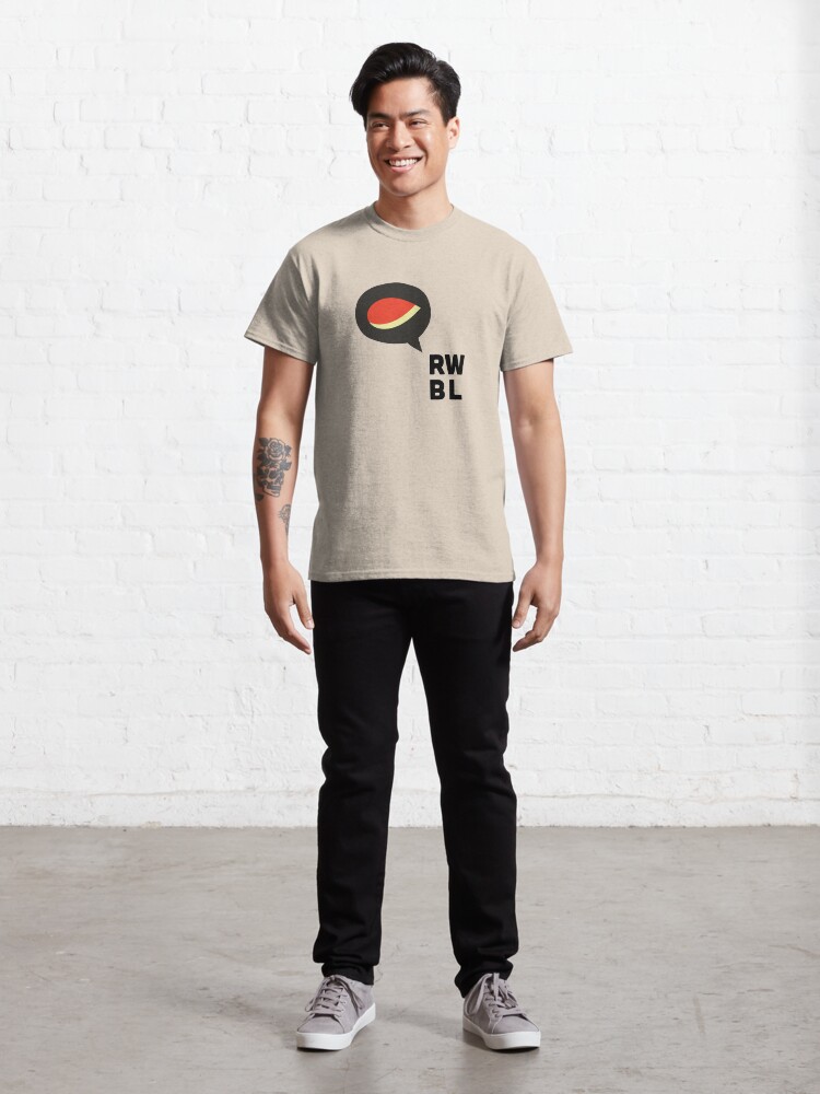 Alternate view of This is a slight tweak on the design that launched PRBY into the birding world. Classic T-Shirt