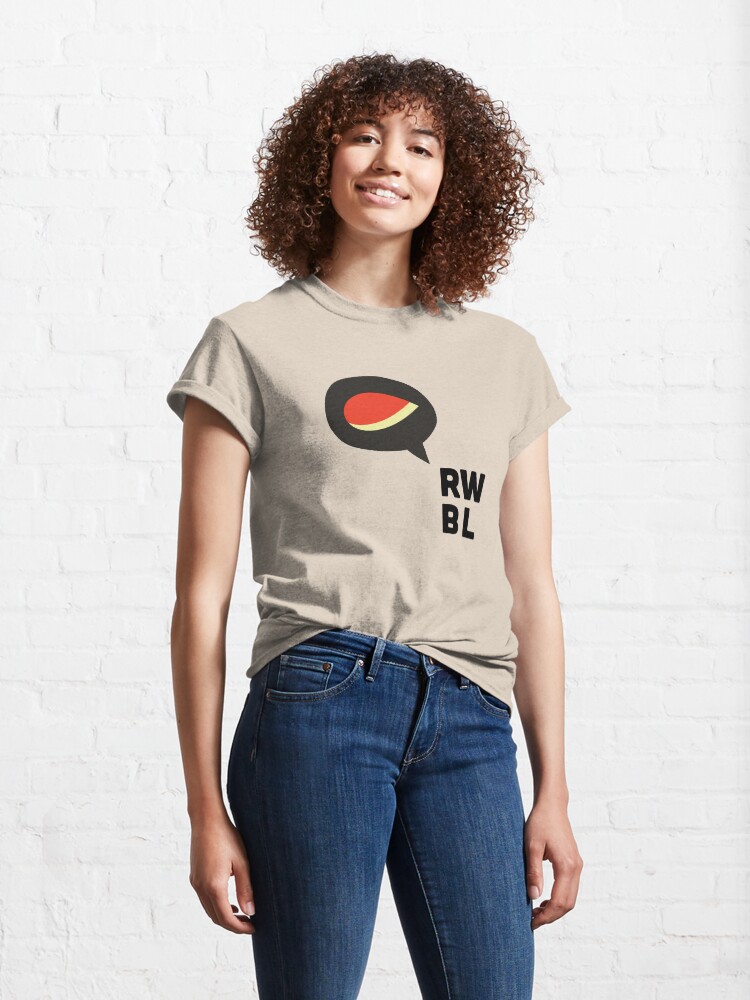Alternate view of This is a slight tweak on the design that launched PRBY into the birding world. Classic T-Shirt