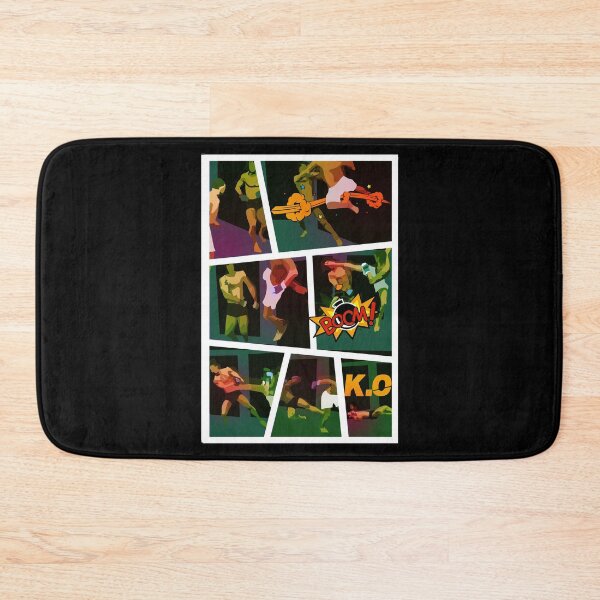 Item preview, Flying Off The Fence Kick - Mixed Martial Arts - Awesome Comic designed and sold by WaltTheAdobeGuy.