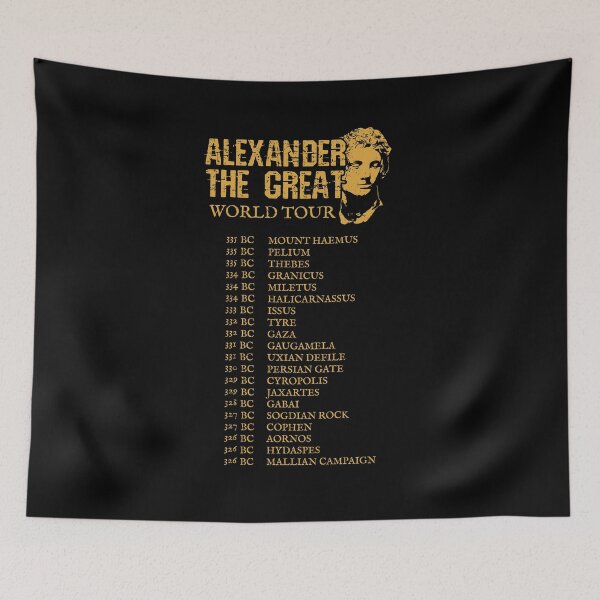 Item preview, Alexander The Great World Tour designed and sold by radvas.