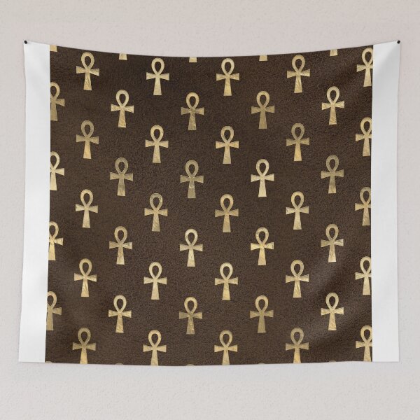 Item preview, Ankh Pattern - Egyptian Hieroglyphic Symbol designed and sold by ColorfulMystic.