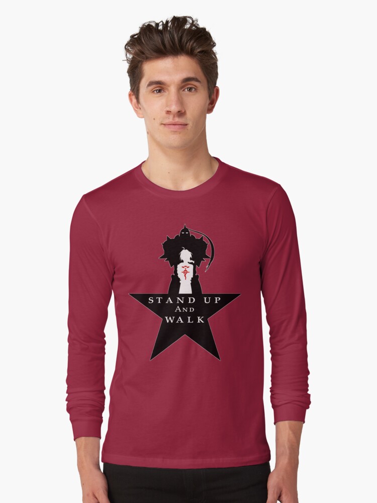 Thumbnail 1 of 5, Long Sleeve T-Shirt, FullMetal 4 Ham: "Stand Up" designed and sold by squallykins.