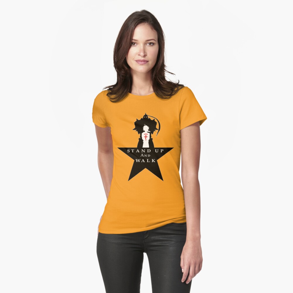 FullMetal 4 Ham: "Stand Up" Fitted T-Shirt
