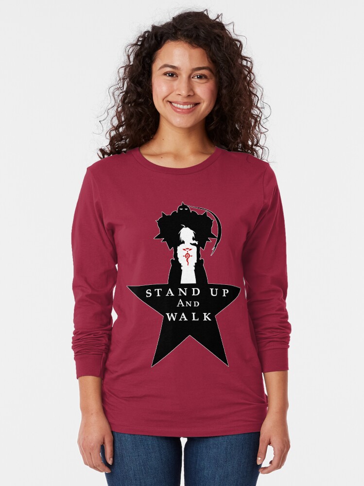 Thumbnail 2 of 5, Long Sleeve T-Shirt, FullMetal 4 Ham: "Stand Up" designed and sold by squallykins.