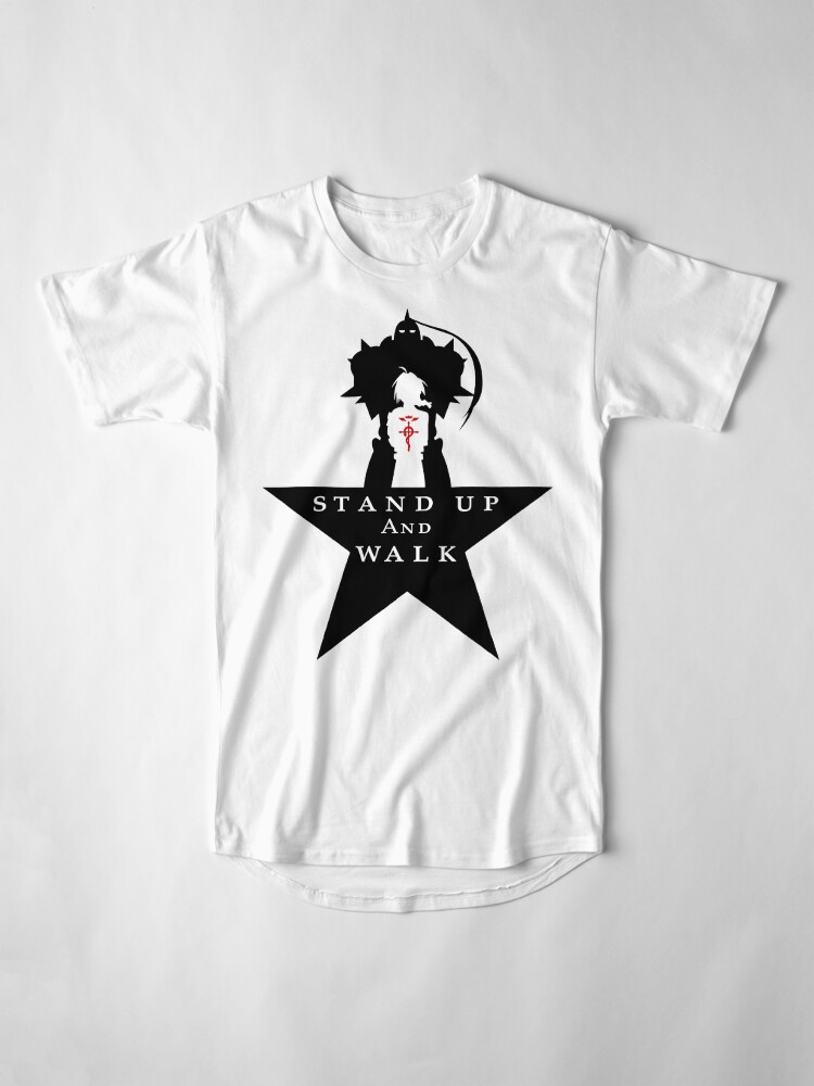 Alternate view of FullMetal 4 Ham: "Stand Up" Long T-Shirt