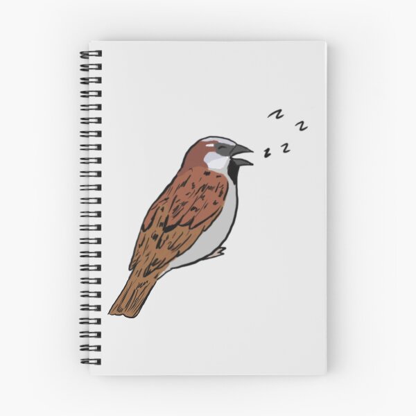 Item preview, Sleepy Male House Sparrow designed and sold by ofstardust.