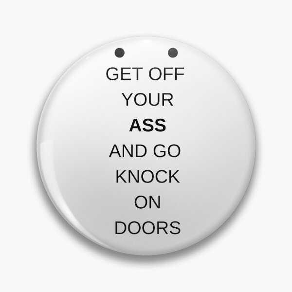 Item preview, Harry Bosch - Get off your butt and go knock on doors designed and sold by megapanda687.