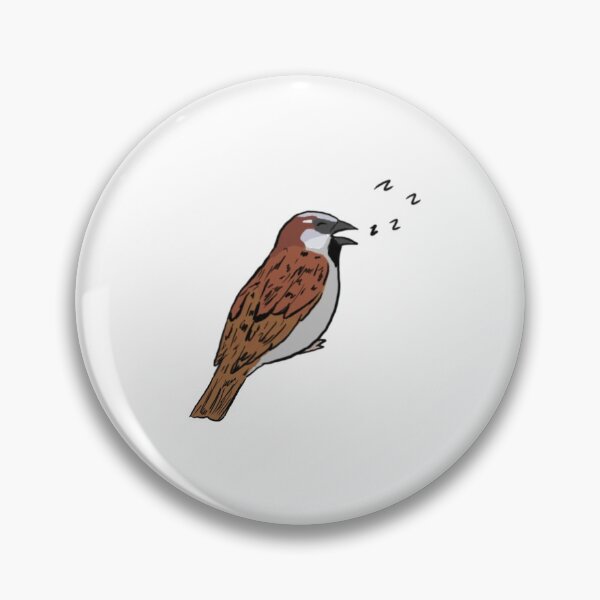 Item preview, Sleepy Male House Sparrow designed and sold by ofstardust.