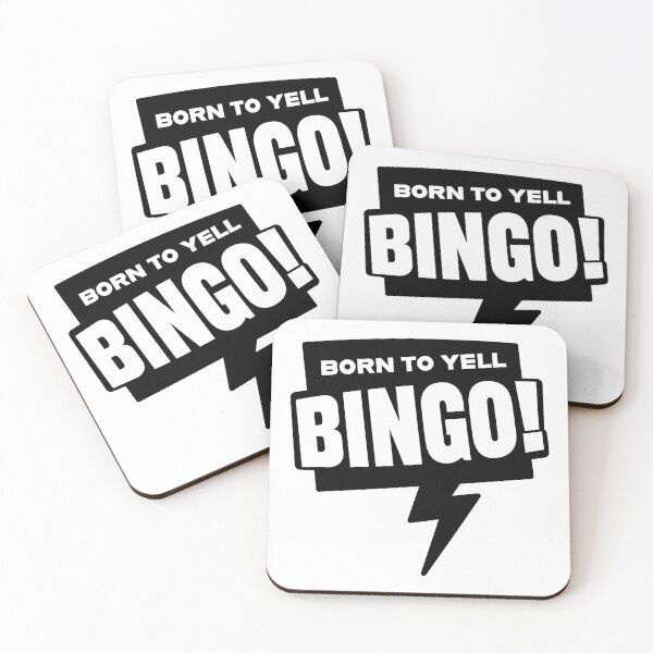 Item preview, Born To Yell Bingo - Game Caller Player Balls Gift designed and sold by Style4You24.