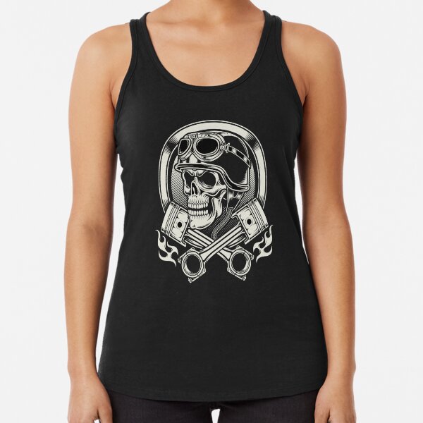 Sons Of Anarchy Pile Of Skulls Adult Tank Top