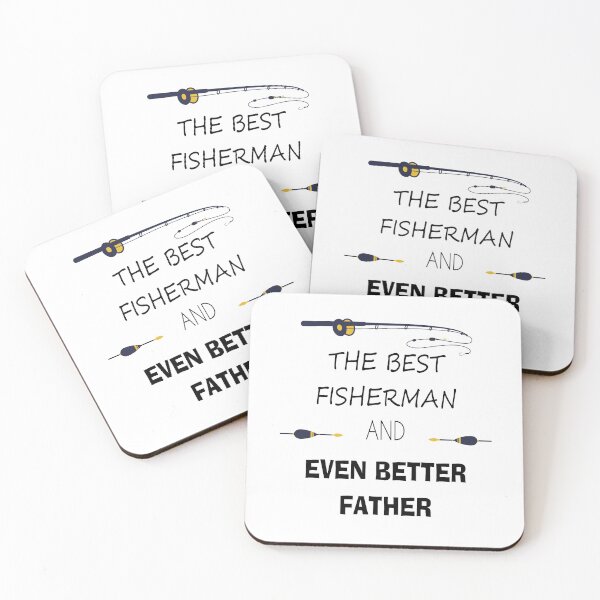 Item preview, Fishing Gifts for Fishermen Father's day the best fisherman and even batter father designed and sold by kikibul.