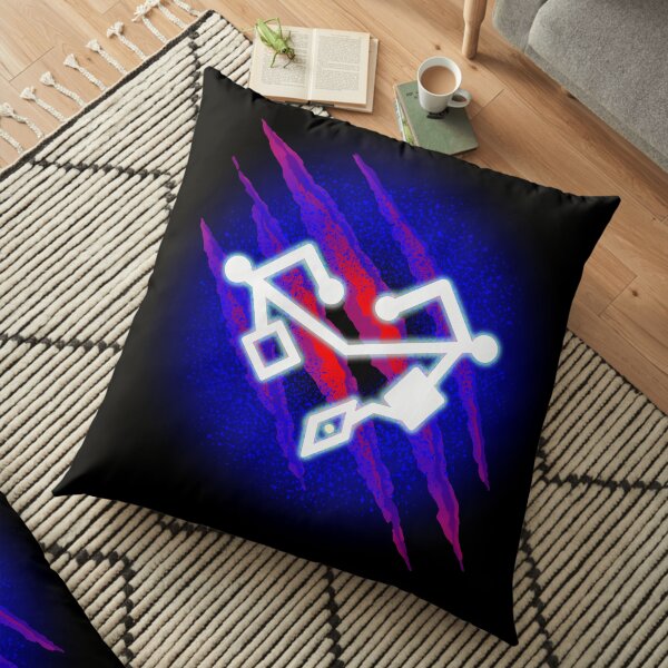 Failsafe - Catradora Dark Version Floor Pillow