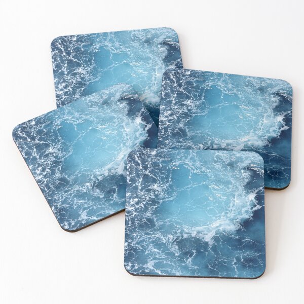 Item preview, Blue Ocean Waves designed and sold by BohemianAtlas.