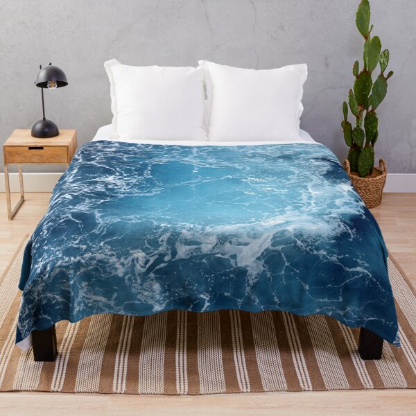 Item preview, Blue Ocean Waves designed and sold by BohemianAtlas.