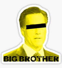 Mitt Romney big brother 2012 Sticker