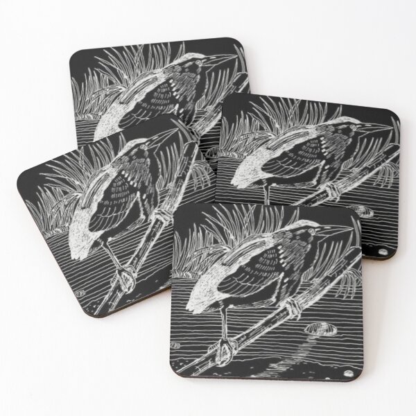 Item preview, Black Crowned Night Heron  designed and sold by pinkyjainpan.