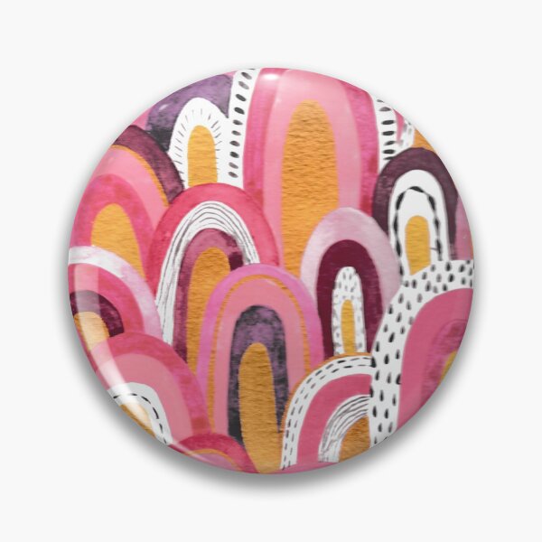Item preview, Pink Abstract Watercolour Rainbows designed and sold by Kova  Rose.