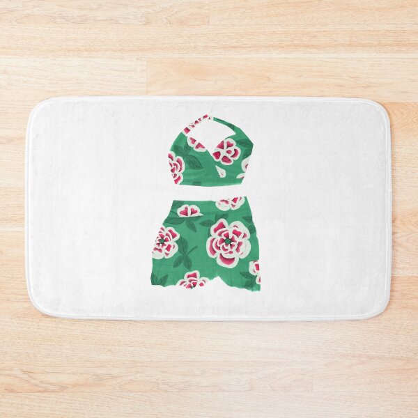 Item preview, Vintage Mint Green Floral Bathing Suit designed and sold by jenbucheli.