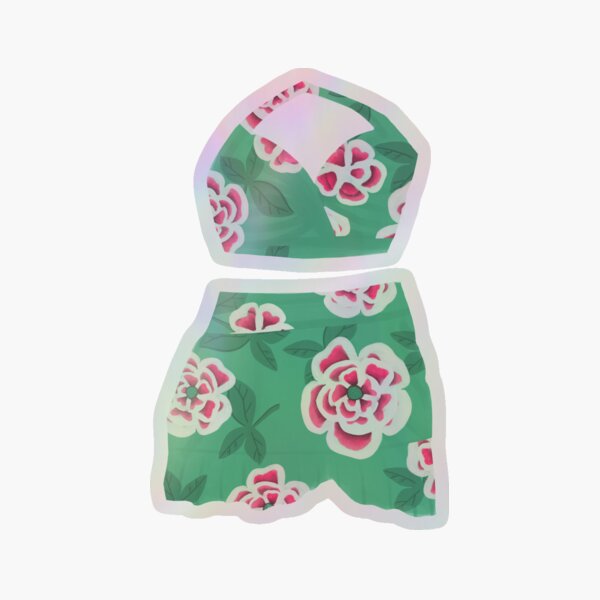 Item preview, Vintage Mint Green Floral Bathing Suit designed and sold by jenbucheli.