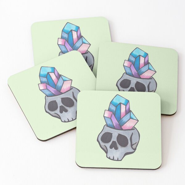 Item preview, Skull with Crystals designed and sold by KourtneyJane.