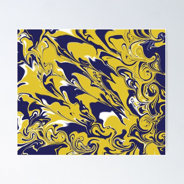 Aperçu de l'œuvre Lemony Blues créée et vendue par JAMMCREATIONS.