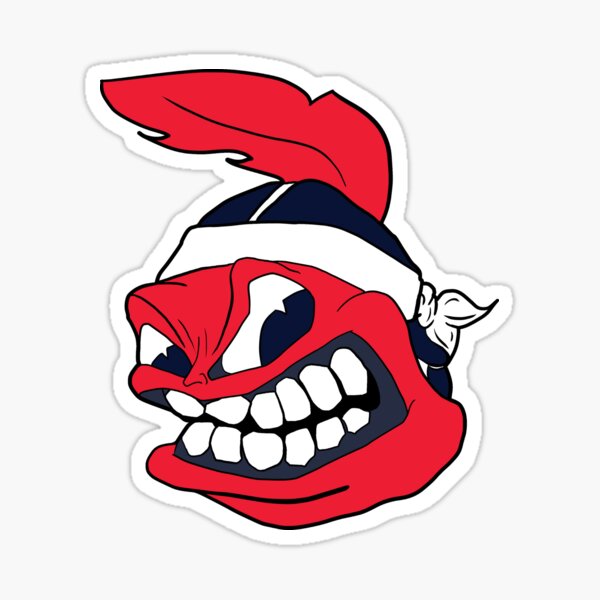 Chief Wahoo Stickers | Redbubble