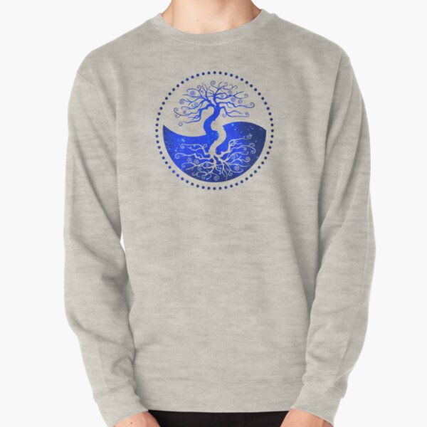 Star Sky Tree of Life - The Principle of Correspondence Pullover Sweatshirt