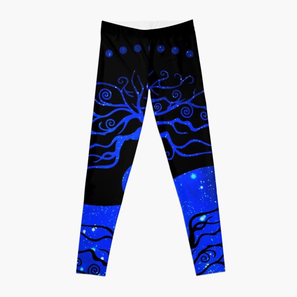 Star Sky Tree of Life - The Principle of Correspondence Leggings