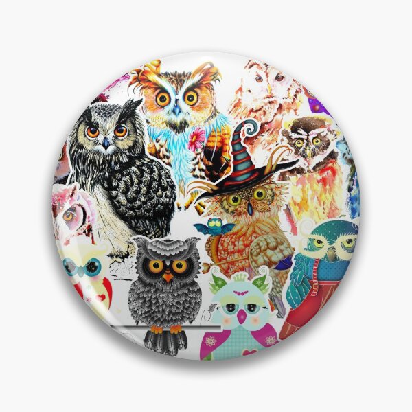Item preview, Owls collage designed and sold by IsabelSalvador.