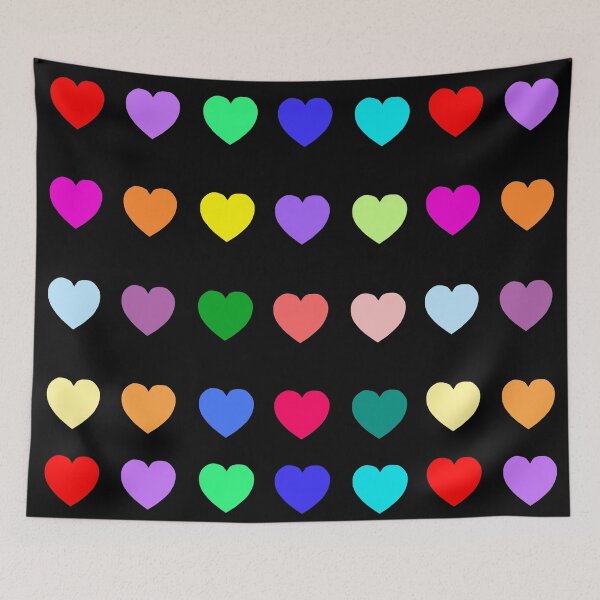 Item preview, Colorful Multiplying Hearts  designed and sold by Deborah Camp.