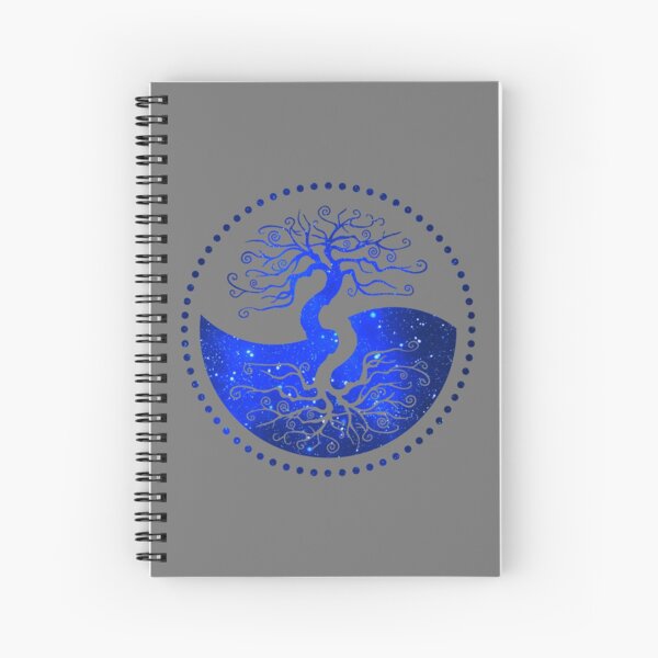 Star Sky Tree of Life - The Principle of Correspondence Spiral Notebook