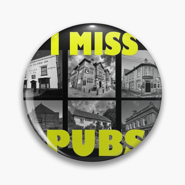 Item preview, I Miss Pubs designed and sold by hawkie.