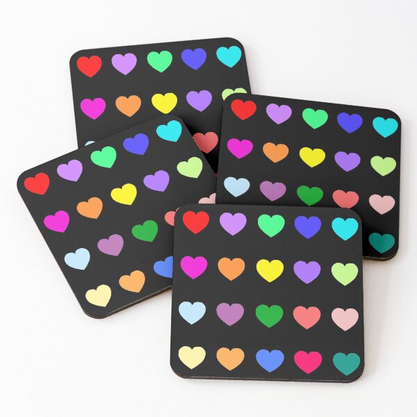 Item preview, Colorful Multiplying Hearts  designed and sold by Deborah Camp.