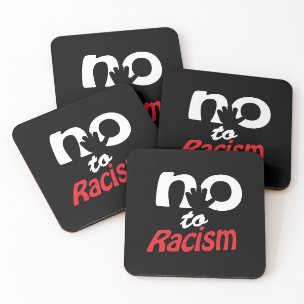 Item preview, Stop No to Racism T-Shirt  stop racism T-Shirt No Room for Racism Football  Racism Stop Now Say No to Racism designed and sold by BoxHM.