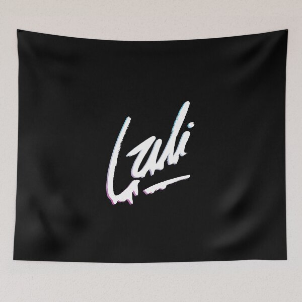Item preview, Lali's revisited logotype - white version designed and sold by chynaespos.
