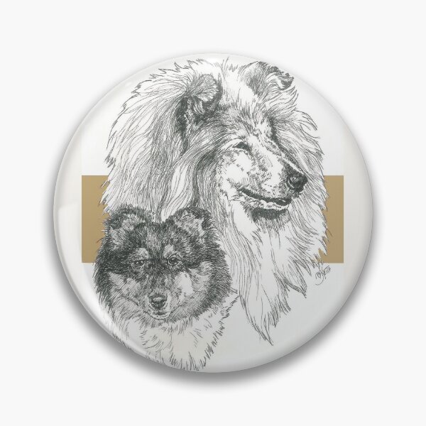 Item preview, Collie (rough) Father & Son designed and sold by BarbBarcikKeith.
