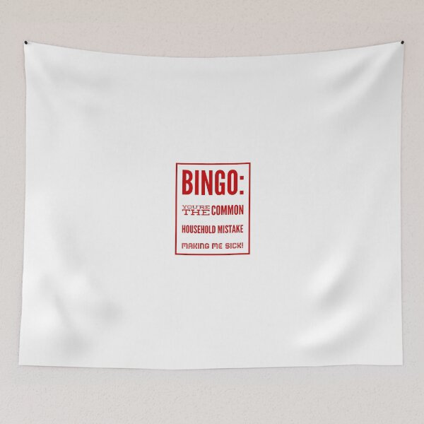 Item preview, Bingo:  You're The Common Household Mistake Making Me Sick! designed and sold by OfferHeat.