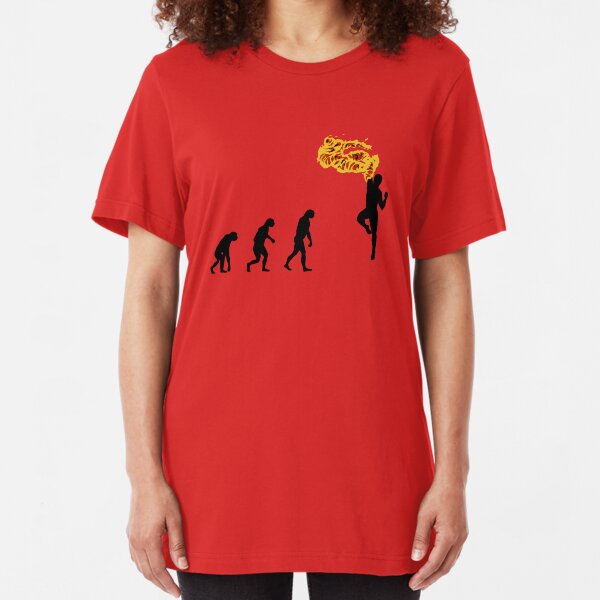 99 Steps of Progress - Shoryuken Slim Fit T-Shirt