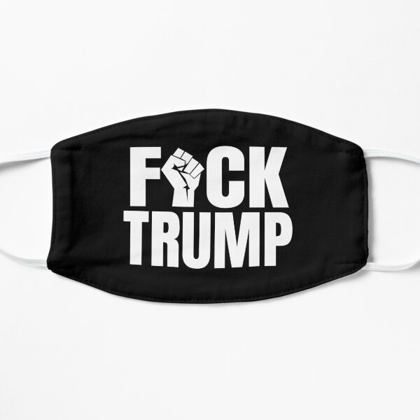 Fuck Trump Face Mask Flat Mask