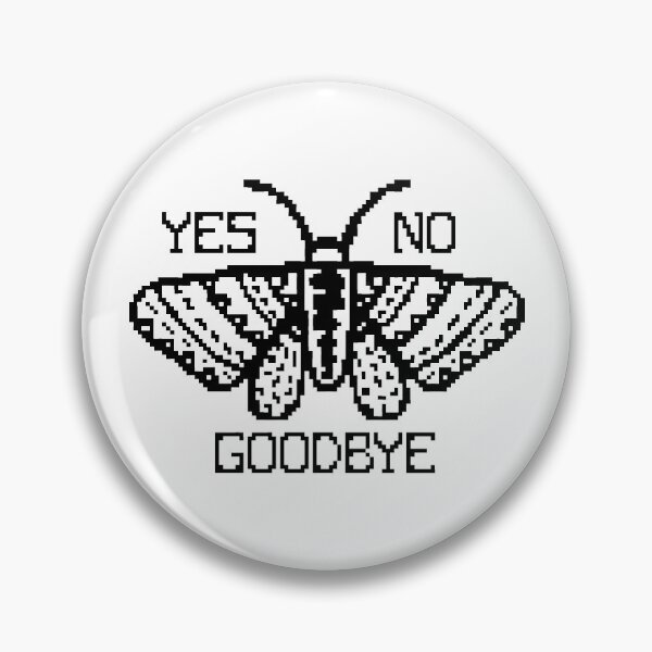 Item preview, Ouija Moth Pixel Art designed and sold by takewhatyouneed.